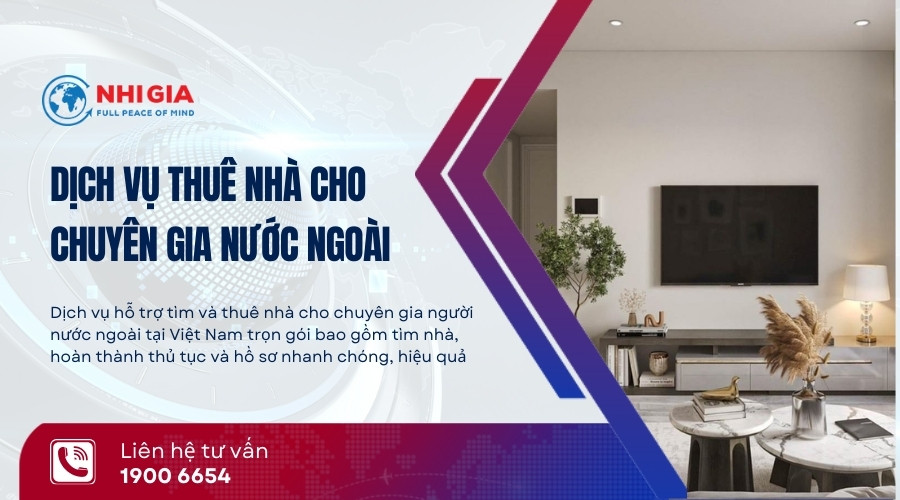Dịch vụ thuê nhà cho chuyên gia nước ngoài trọn gói