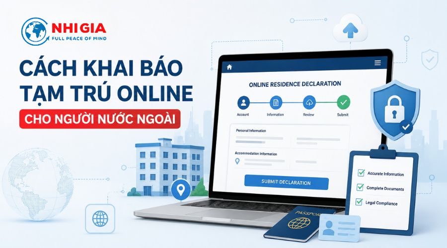 Đăng ký tạm trú cho người nước ngoài online
