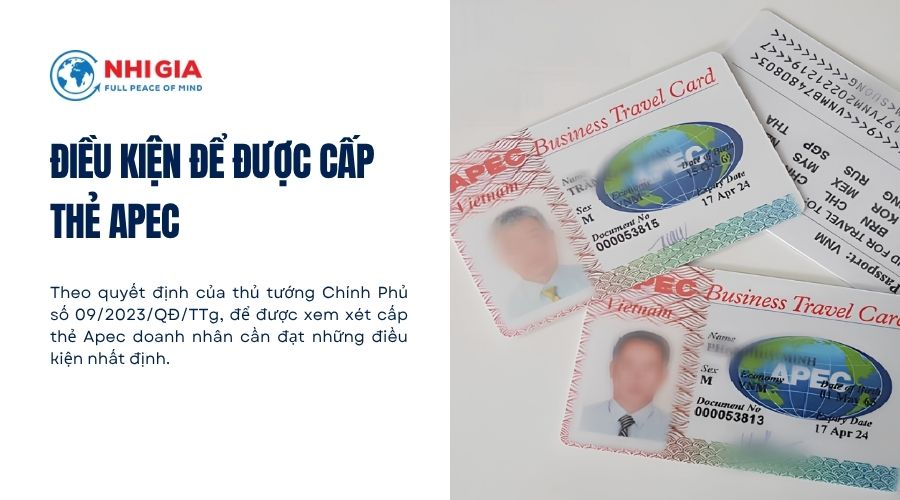 Điều kiện làm thẻ doanh nhân APEC là gì?