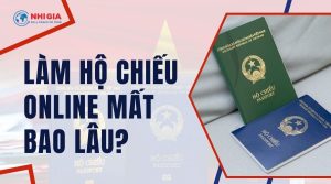 làm hộ chiếu online mất bao lâu
