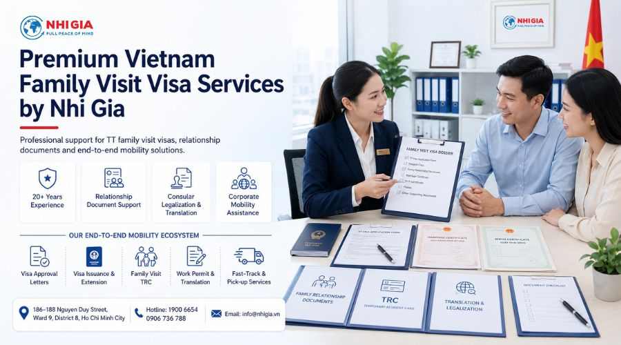 Premium Vietnam Family Visit Visa Services by Nhi Gia