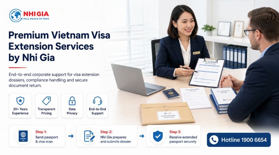 Premium Vietnam Visa Extension Services by Nhi Gia