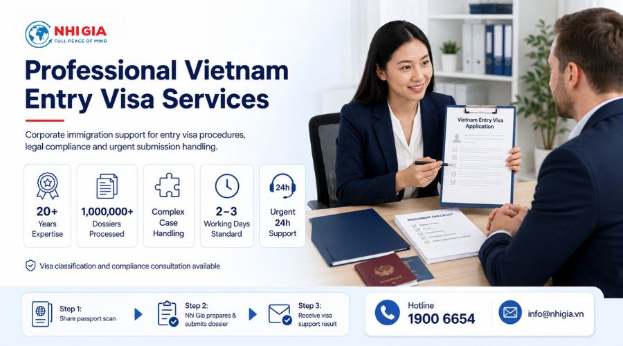 Professional Vietnam Entry Visa Services