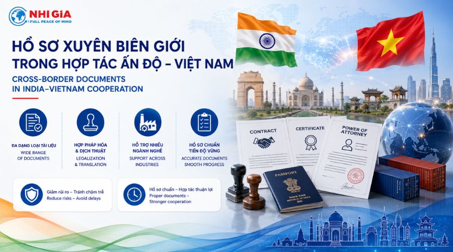Cross-border documents in India-Vietnam business cooperation