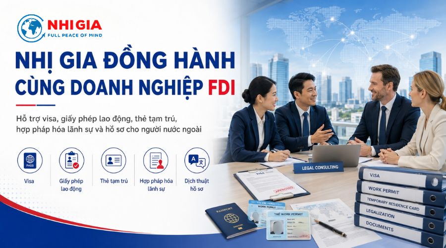 Nhị Gia đồng hành cùng doanh nghiệp FDI và doanh nghiệp có yếu tố nước ngoài