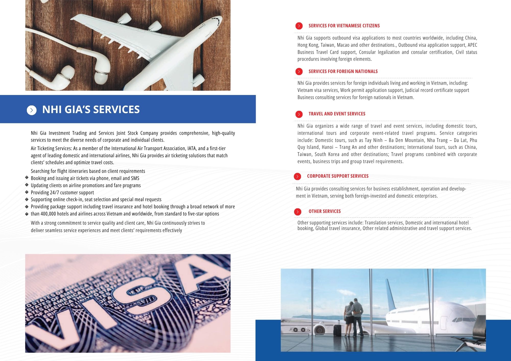 NHI GIA’S SERVICES