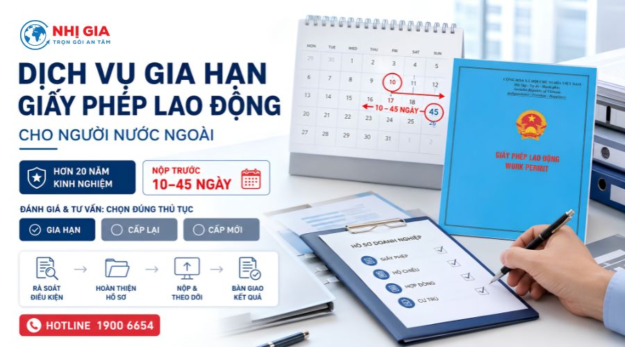 Dịch vụ gia hạn giấy phép lao động cho người nước ngoài