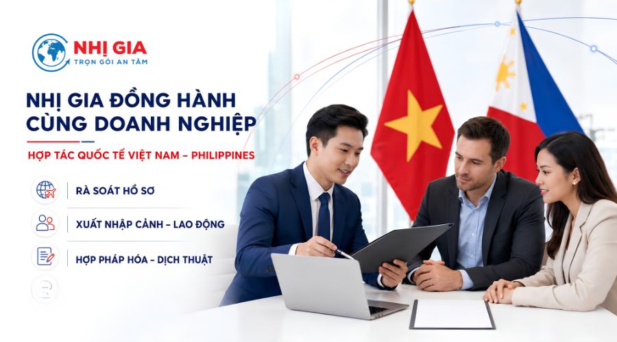 Nhị Gia đồng hành cùng doanh nghiệp trong hợp tác quốc tế Việt Nam - Philippines