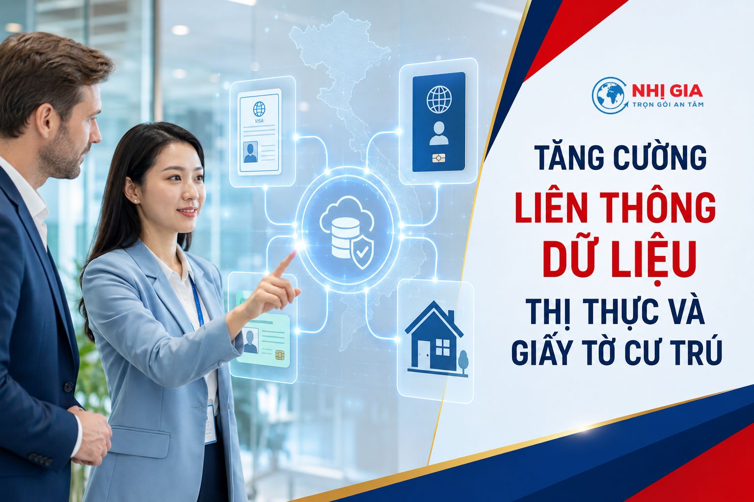 Tăng cường liên thông dữ liệu thị thực và giấy tờ cư trú