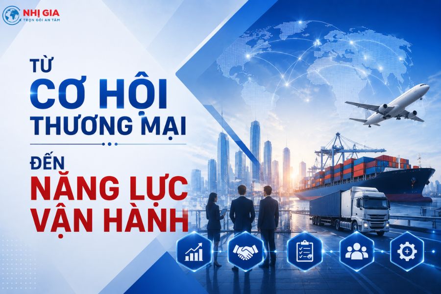 Từ cơ hội thương mại đến năng lực vận hành