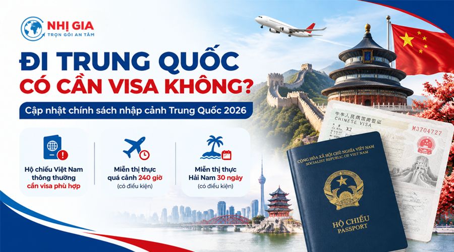 Đi Trung Quốc có cần visa không?