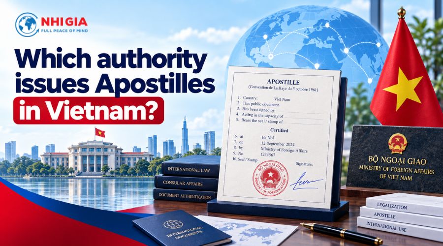 Which authority issues Apostilles in Vietnam?