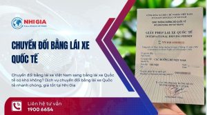 Chuyển đổi bằng lái xe quốc tế