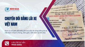 Chuyển đổi bằng lái xe Việt Nam