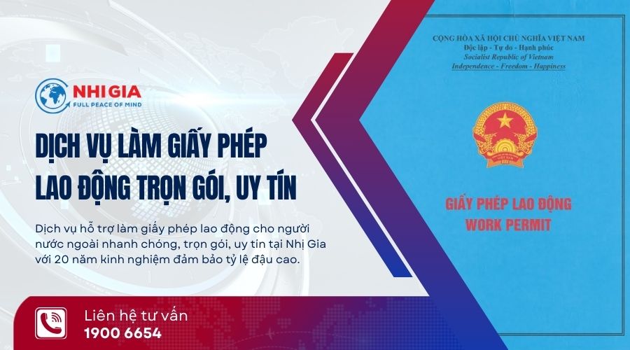 Dịch vụ làm giấy phép lao động cho người nước ngoài trọn gói