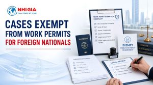 Cases Exempt from Work Permits