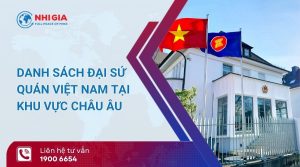 đại sứ quán việt nam tại châu âu​