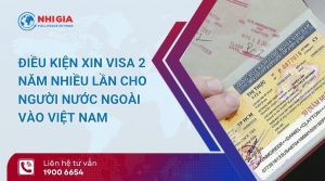 visa 2 năm nhiều lần