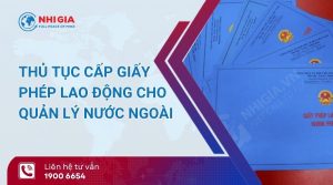 cấp giấy phép lao động cho nhà quản lý