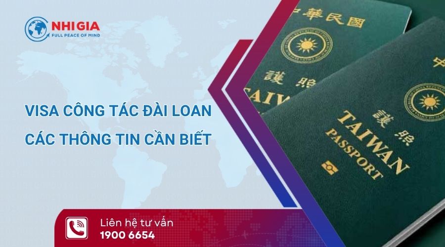 visa công tác đài loan