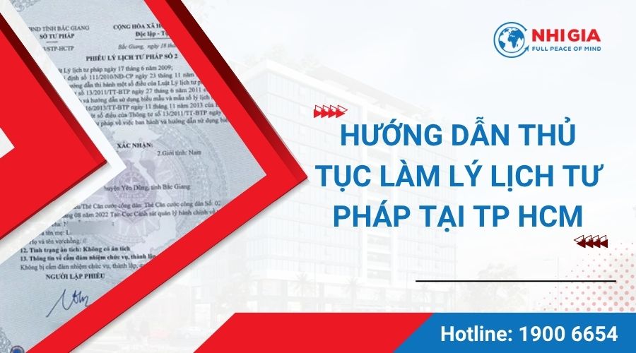 lý lịch tư pháp làm ở đâu tphcm