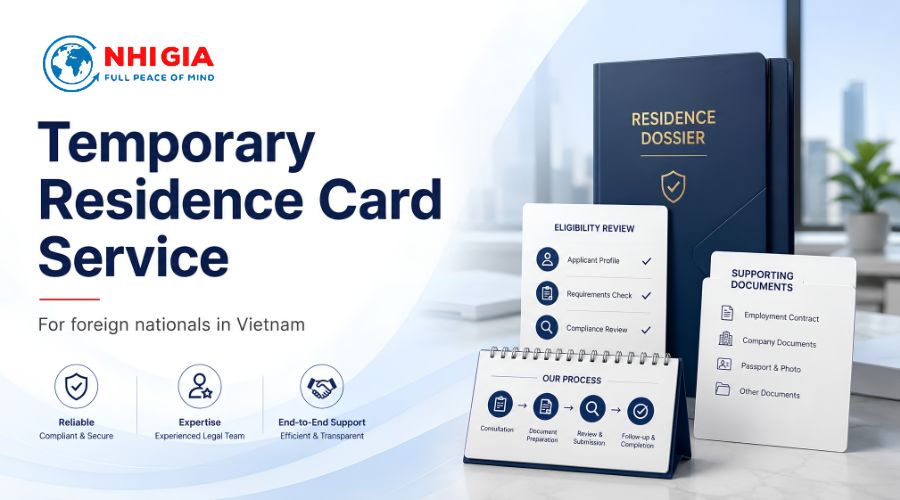 Latest Temporary Residence Card Service for Foreigners in Vietnam