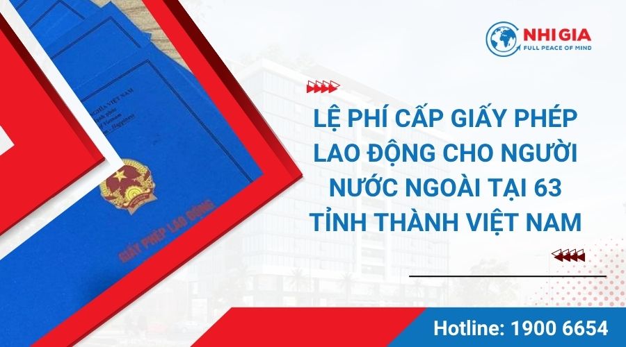 phí làm giấy phép lao động​