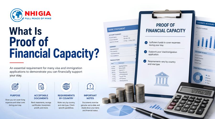 What Is Proof of Financial Capacity? How to Prepare Financial Documents for Visa Applications
