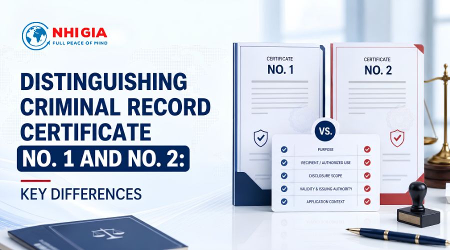 Distinguishing Criminal Record Certificate No. 1 and No. 2: Key Differences