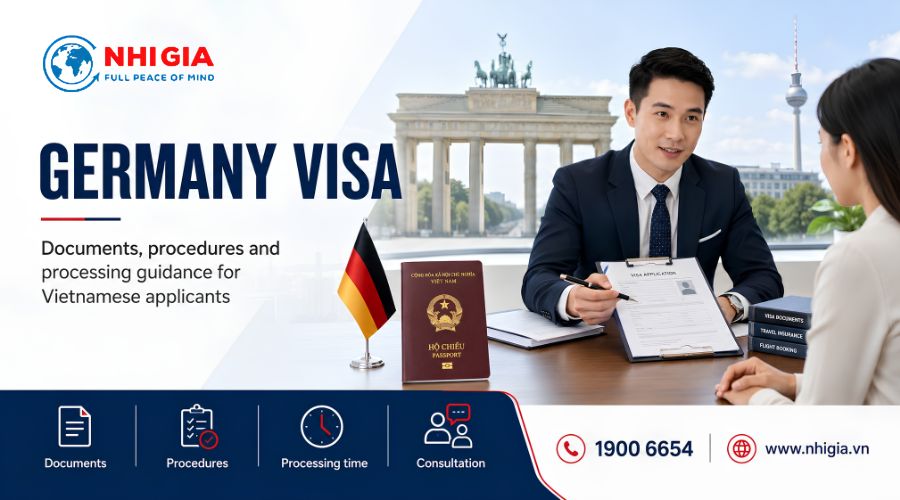 Germany Visa: Documents, Procedures, Processing Time and Consulting Service by Nhị Gia
