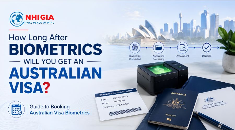 How Long After Biometrics Will You Get an Australian Visa? Guide to Booking Australian Visa Biometrics