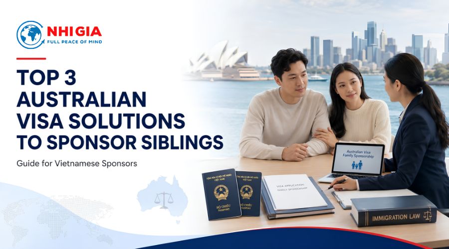 Top 3 Australian Visa Solutions to Sponsor Siblings