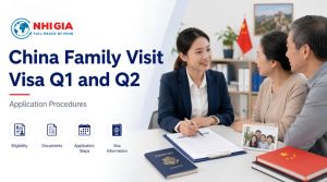 China Family Visit Visa Q1 and Q2: Application Procedures