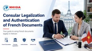 Consular Legalization and Authentication of French Documents