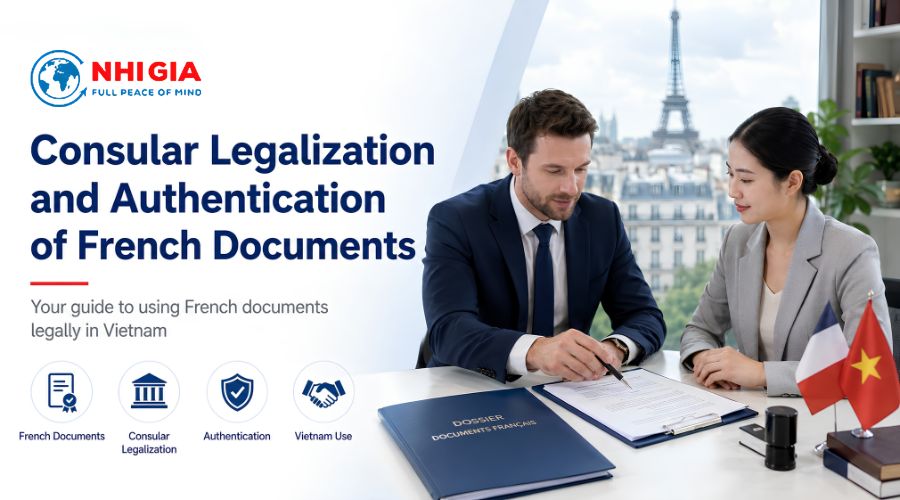 Consular Legalization and Authentication of French Documents
