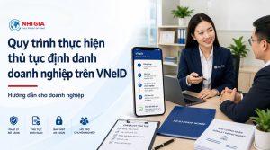 Quy trình thực hiện thủ tục định danh doanh nghiệp trên VNeID
