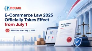 E-Commerce Law 2025 Officially Takes Effect from July 1
