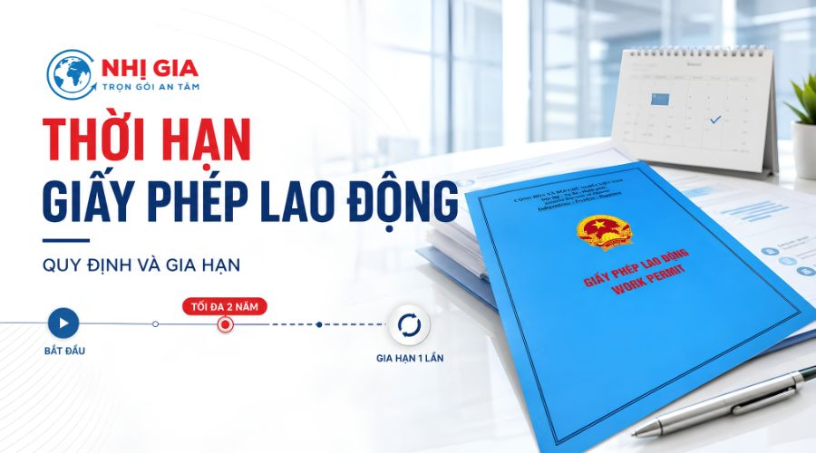 thời hạn giấy phép lao động