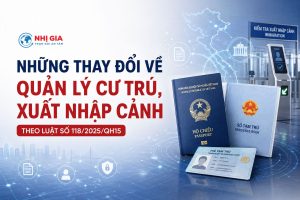 Những thay đổi về quản lý cư trú, xuất nhập cảnh theo Luật số 118/2025/QH15