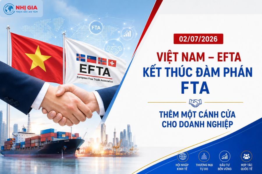 Việt Nam - Efta kết thúc đàm phán FTA