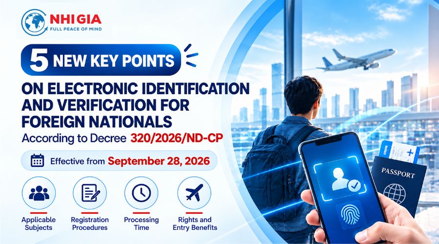 5 Key Changes to Electronic Identification and Authentication for Foreigners under Decree No. 320/2026/ND-CP