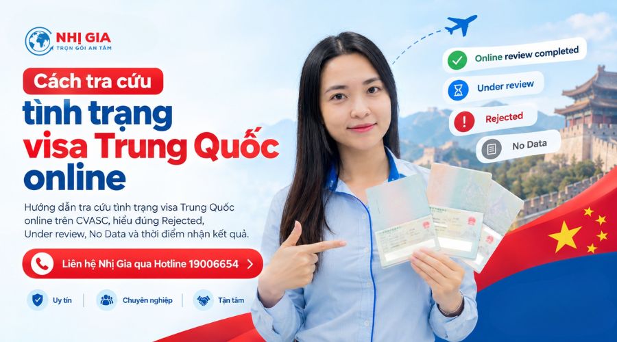 Cách tra cứu tình trạng visa Trung Quốc online