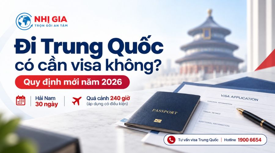 Đi Trung Quốc có cần visa không?