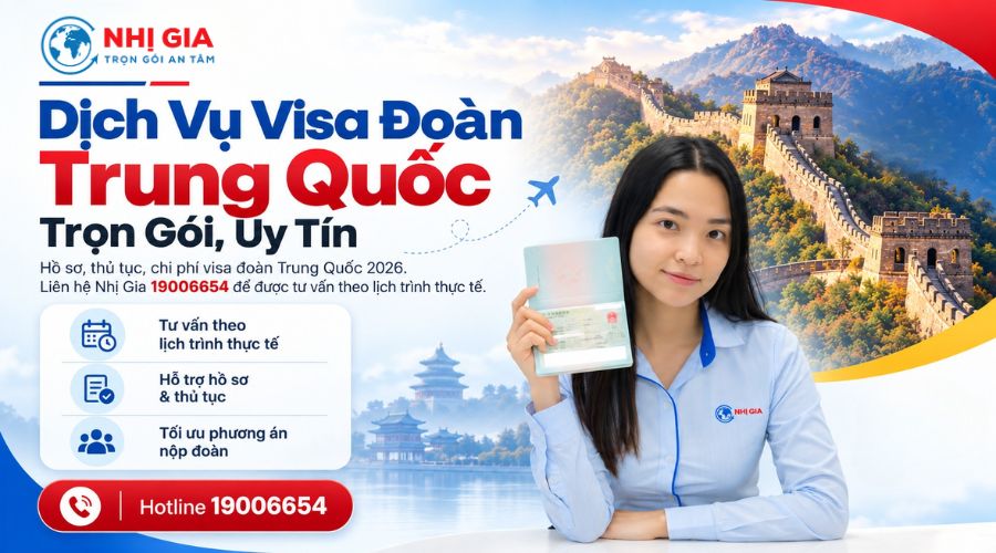 Dịch Vụ Visa Đoàn Trung Quốc Trọn Gói, Uy Tín